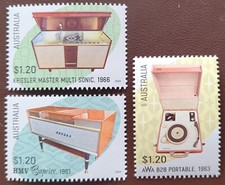 Australia 2024 /  Retro Audio set of 3v