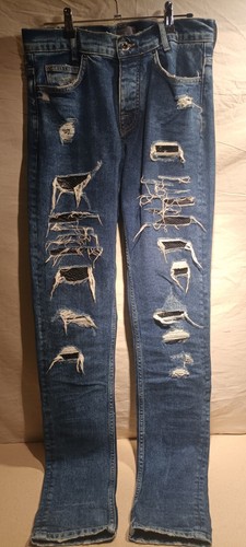 Men zara blue - zara, ripped