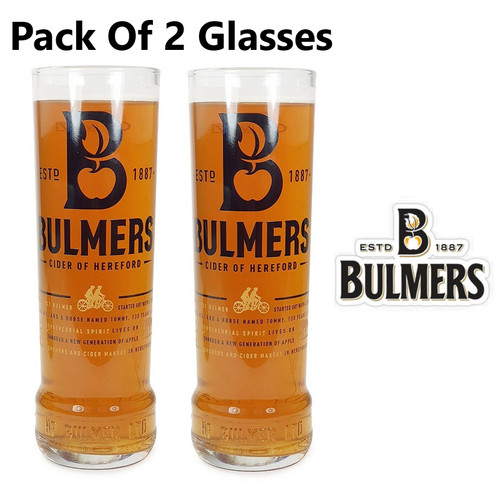 Set bulmers pint - bulmers,