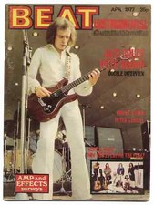 Beat Instrumental Magazine April 1977 Jack Bruce Pete Brown Beatles Procol