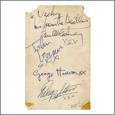 The Beatles 1963 Luton Signed