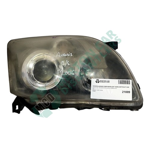 Toyota avensis 2008 headlight - toyota,