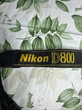 Nikon D800 Camera Neck