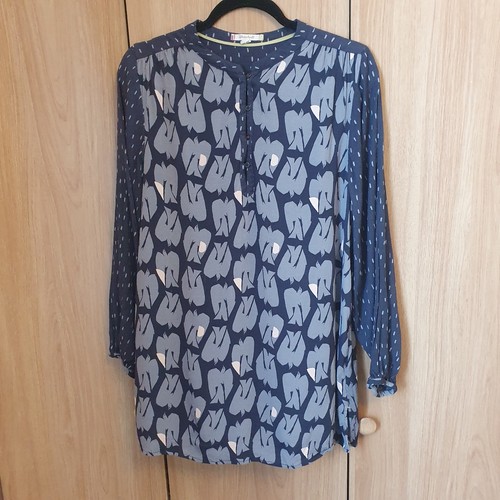 White stuff bird print shirt - bird,
