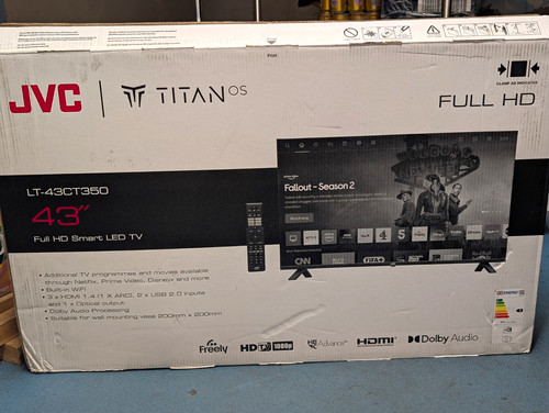 Jvc 43ct350 43in full - 43in,