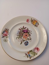 A hand-painted floral