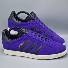Adidas Gazelle Energy Ink Purple Black Suede Trainers Mens Size UK 8