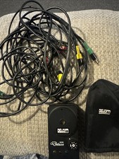 Delkim Mini Deluxe Carp Fishing Sounder Box Receiver With Wires (23b)