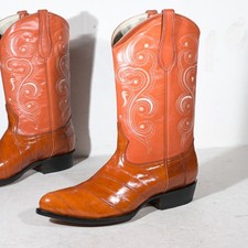 Deadstock Eel Skin Cowboy