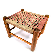 Vintage Pink Beige Wooden
