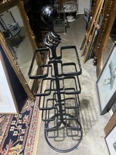 Vintage Wrought Iron Wine Rack
