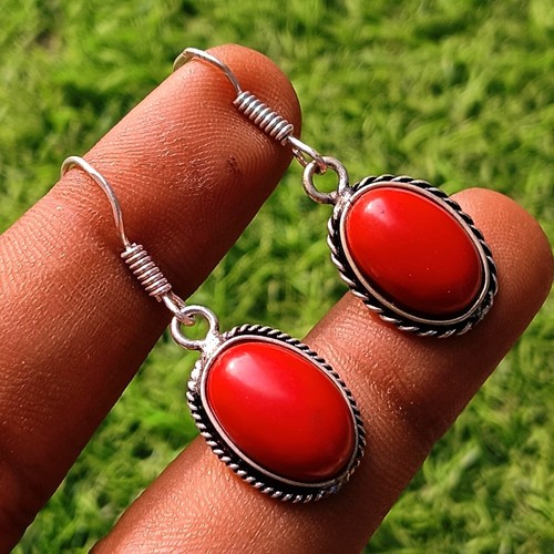 Ethnic red coral gemstone - ethnic,