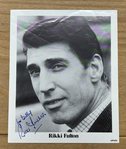 Hand signed 10x8 - photo, rikki