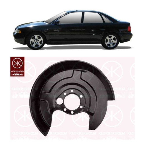 Brake backing plate dust - brake,