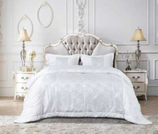 Luxury Quilted Bedspread Throw