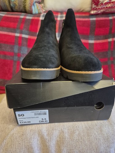 Goldigga suede flat boots - goldigga,
