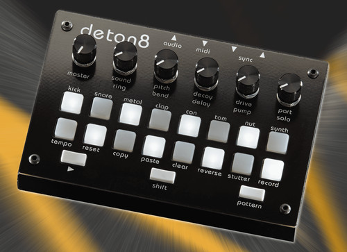 Twisted electrons deton8 drum - deton8,