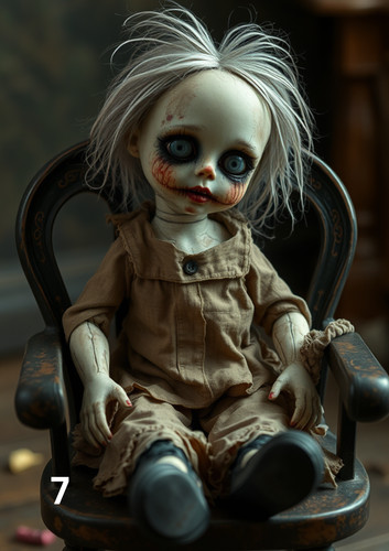 Scary child doll images - child, a4