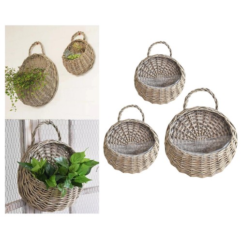 Handmade woven hanging - woven, basket