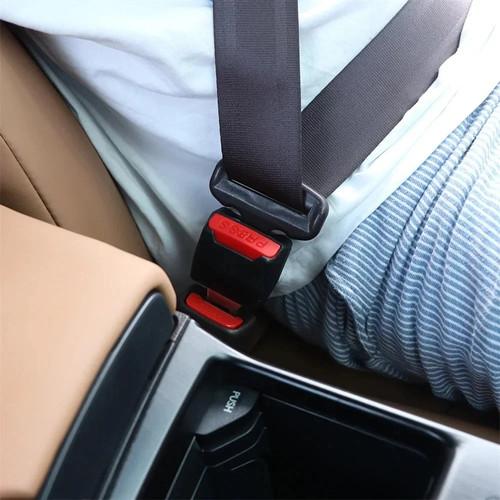 Car seat belt adjuster clips - belt,