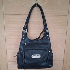 Clarks Black Leather Shoulder