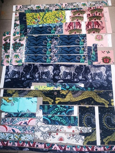 Emma shipley fabric - j, remnants