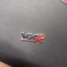 Rare Half Size Chrome Red Car Badge Rear Wing Tailgate To Fit VXR Corsa Astra