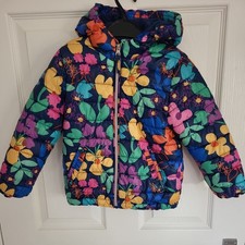 Next Girls Hooded Padded Coat. Age 2-3 years