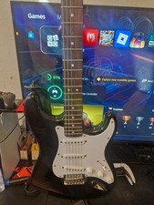 Squier Fender Strat Bullet 2010 Stratocaster Vintage Style Classic Black