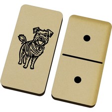 'Cairn Terrier Dog' Domino Set