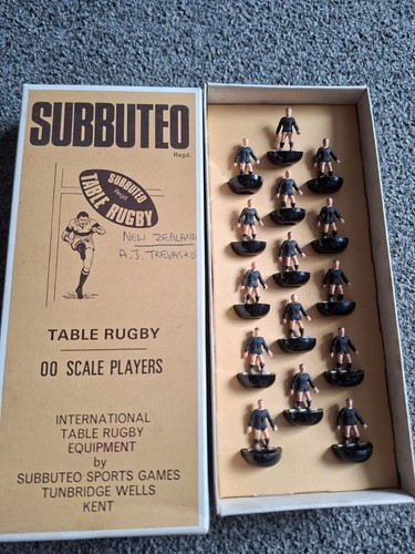 Subbuteo rugby new - rugby, zealand