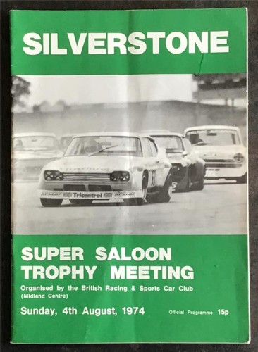 Silverstone aug 1974 brscc - silverstone,