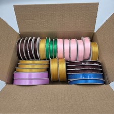 24× Double Satin Ribbon Reels