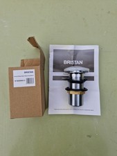 Bristan W BASIN05 C Round Clicker Basin Waste Unslotted C