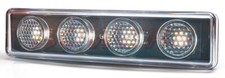 White LED Front Visor Light