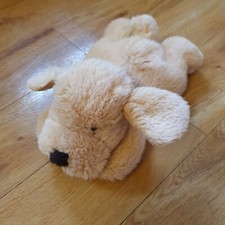 St Michael Marks And Spencer M&S Dog Puppy Soft Toy Plush Comforter 5973859