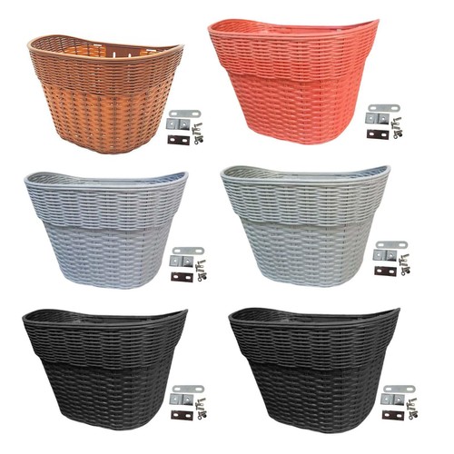 Bike basket front retro style - bike,