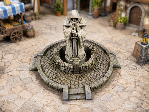 32mm warrior statue fantasy - warrior,
