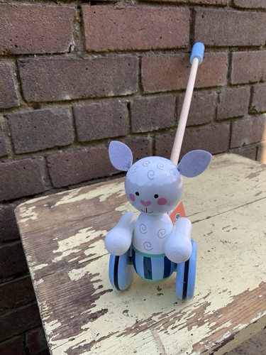 Orange tree toys push along - orange,