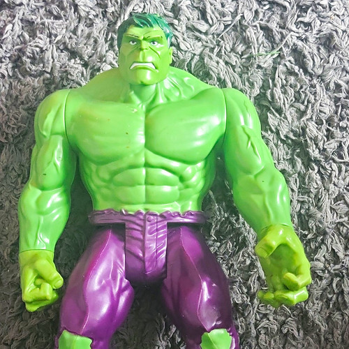 Hulk action figure character - action,