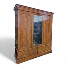 Victorian inlaid mahogany - victorian,