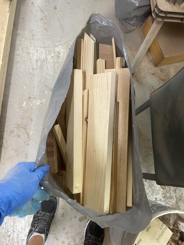 Firewood offcuts timber wood