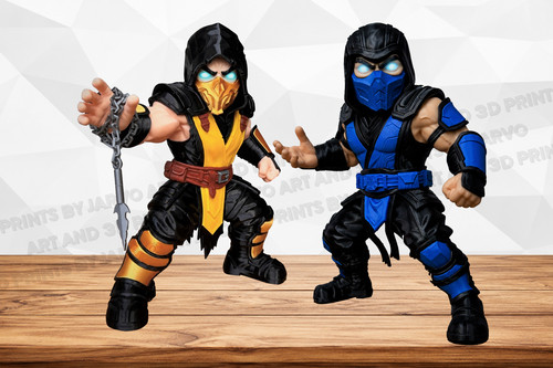 Scorpion sub zero - sub, mortal