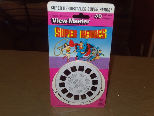 Super heroes view master reels - super,