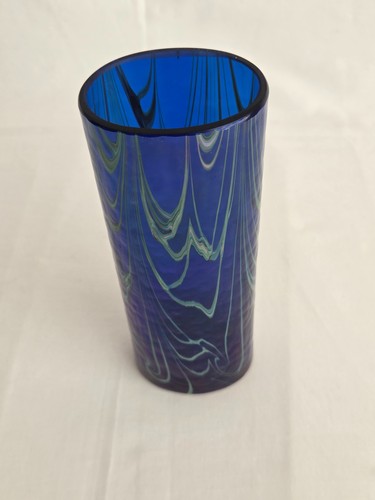 Vintage okra blue - vintage, iridescent