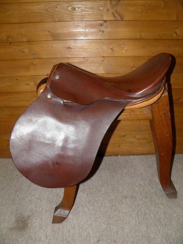 Brown english leather - english, skin