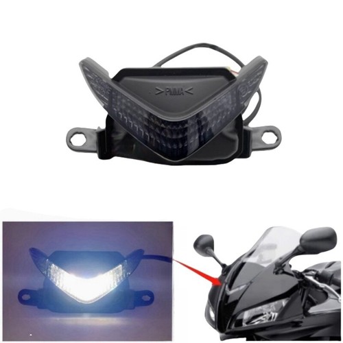 Smoke front upper headlight - front,