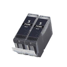 2 Black Ink for Canon iP3300 iP3500 iP4200 iP4300 iP4500 iP5100 iP5200 PGI5