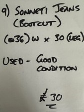 Mens Sonneti Jeans (Boot Cut) - 36 (W) 30 (L)