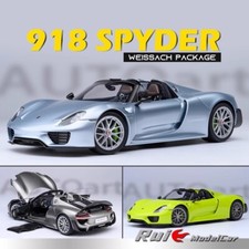 AUTOart 1:18 Porsche 918 Spyder Weissach Package Simulation Plastic Car Model